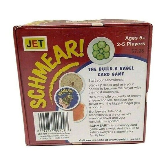 LOT of 2 Jewish Educational Games Old Maid Schmear - Picture 5 of 8